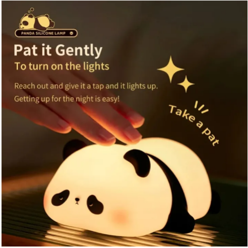 Panda Silicone Night Lamp – Touch