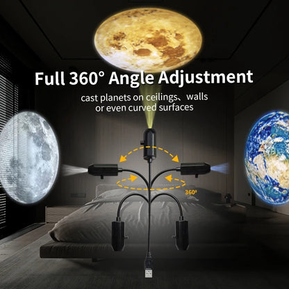 USB Galaxy Projection Light