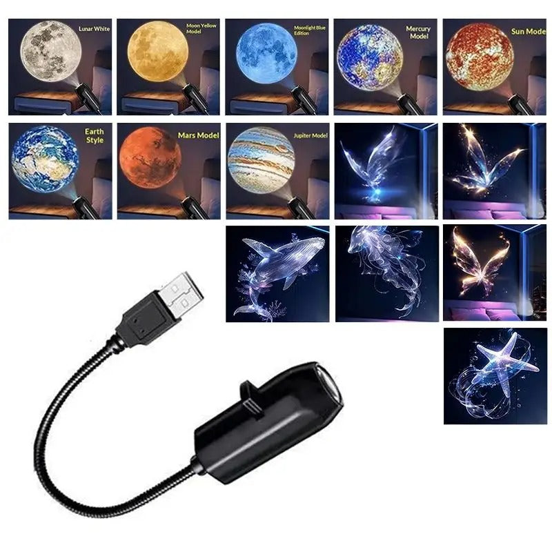 USB Galaxy Projection Light