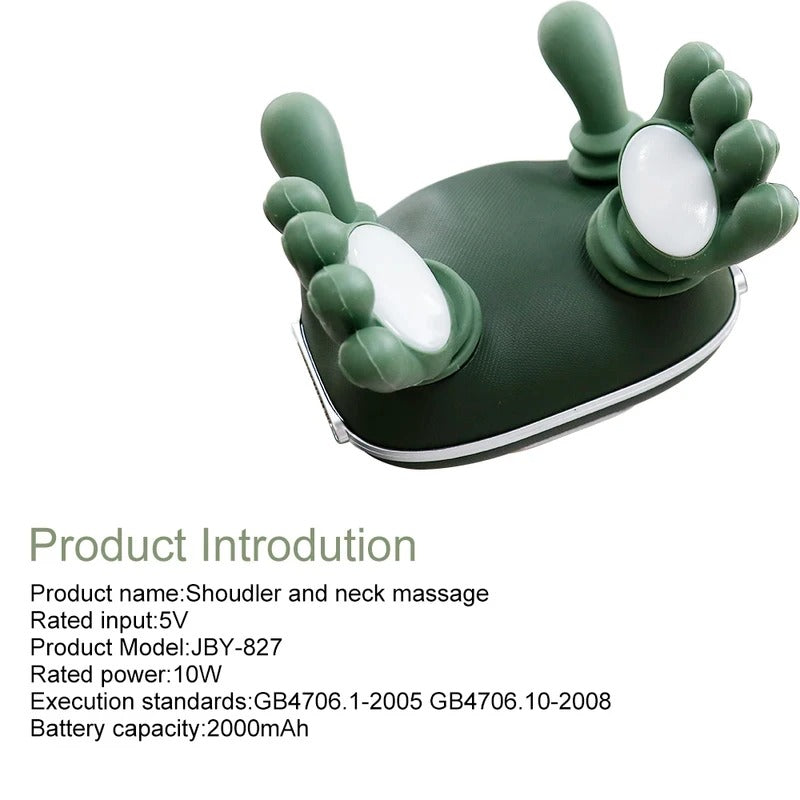 4D Wireless Neck, Shoulder & Leg Massager