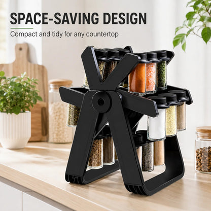 18 Jar Rotating Spice Rack