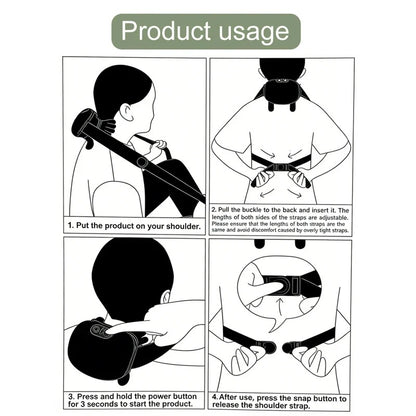 4D Wireless Neck, Shoulder & Leg Massager