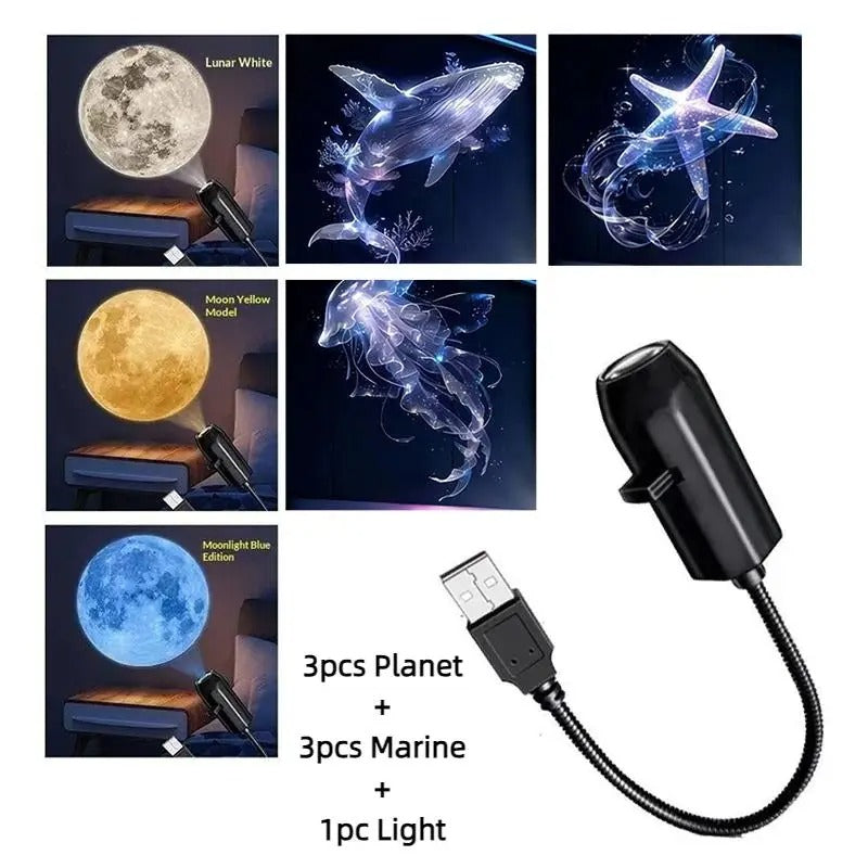 USB Galaxy Projection Light