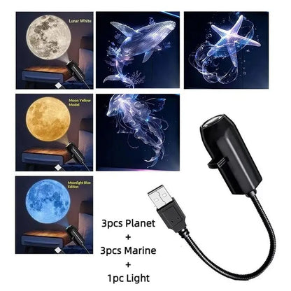 USB Galaxy Projection Light