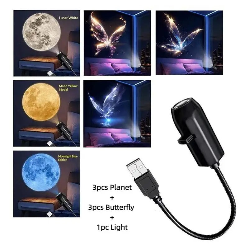 USB Galaxy Projection Light