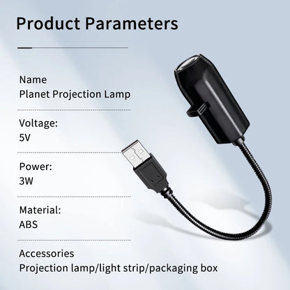 USB Galaxy Projection Light