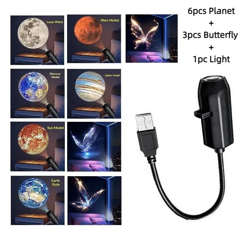 USB Galaxy Projection Light